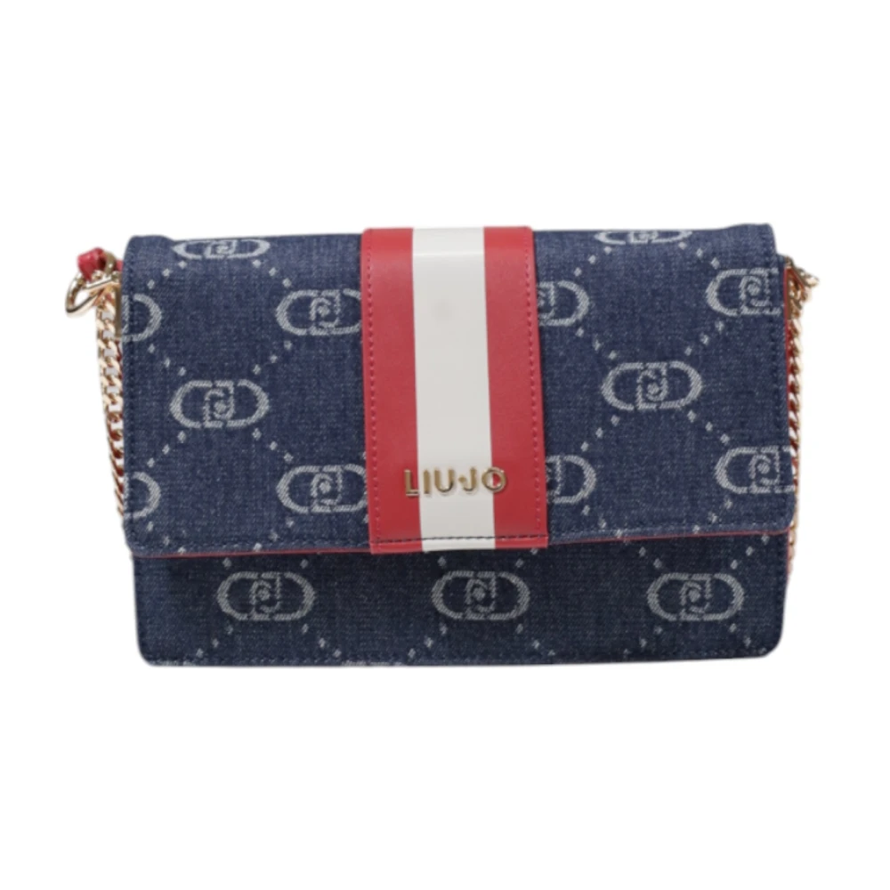 Liu Jo Middelgrote tassen collectie polyester mix Blue Dames