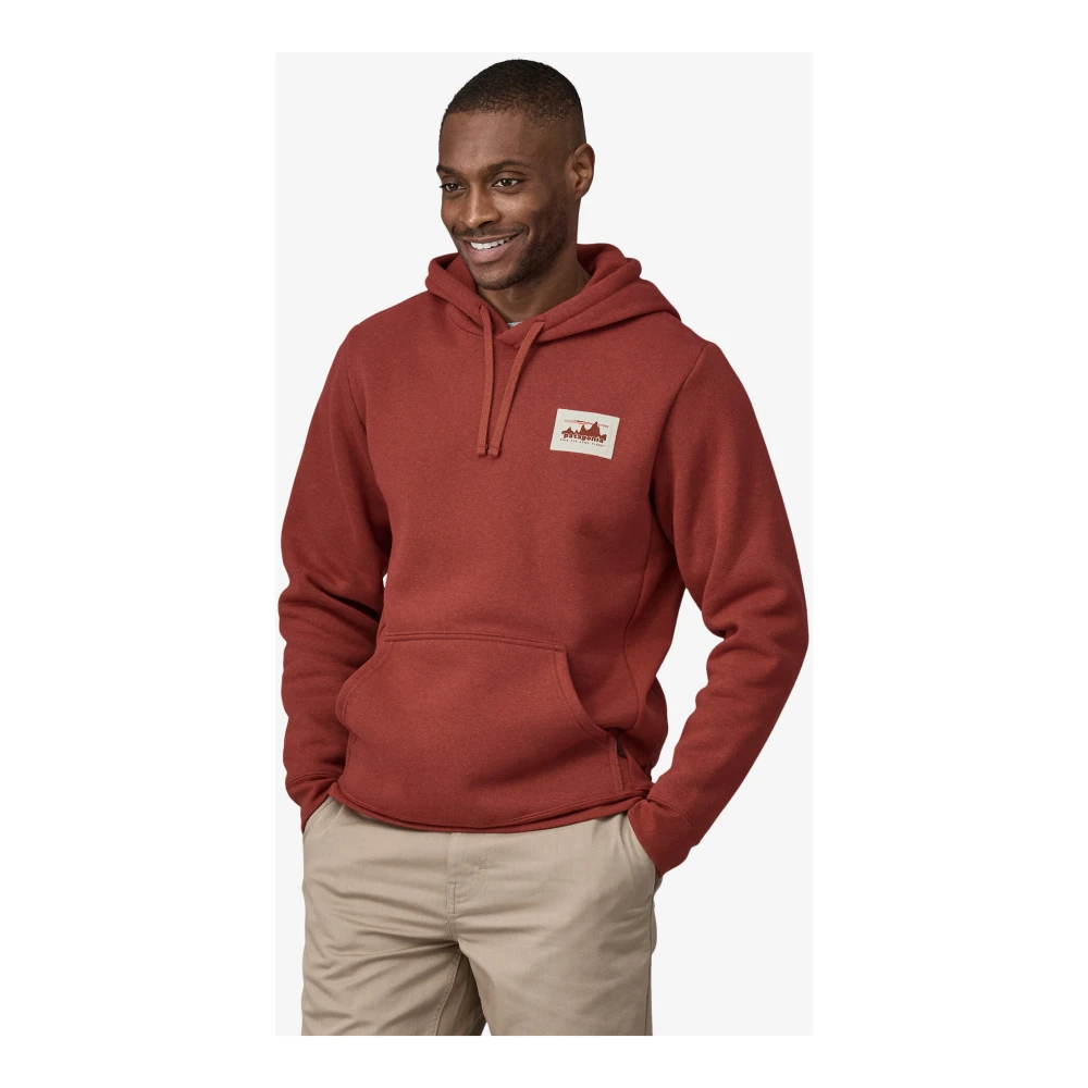 Patagonia Stijlvolle Sweatshirt voor Buitensportavonturen Red Heren