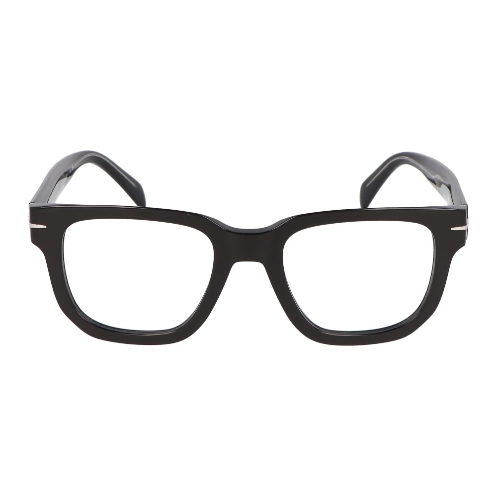 Eyewear by David Beckham Iconische retrostijl bril Black Unisex