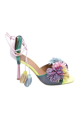 Pom Pom Ankelbandssandal