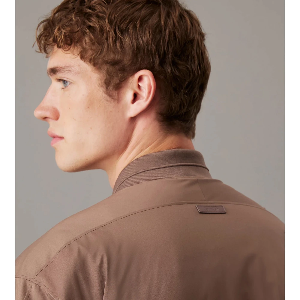 Calvin Klein Moderne Sport Hero Bomberjack Brown Heren