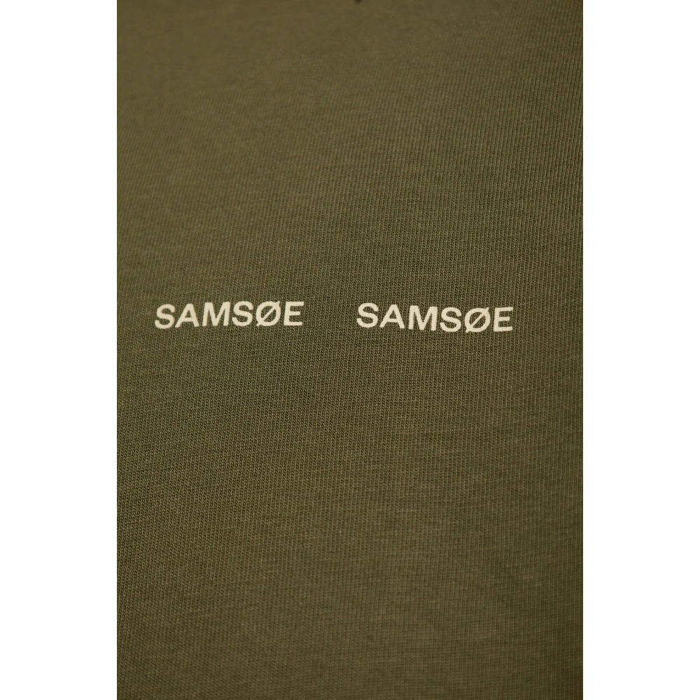 Samsøe T-shirt Norsbro Green Heren