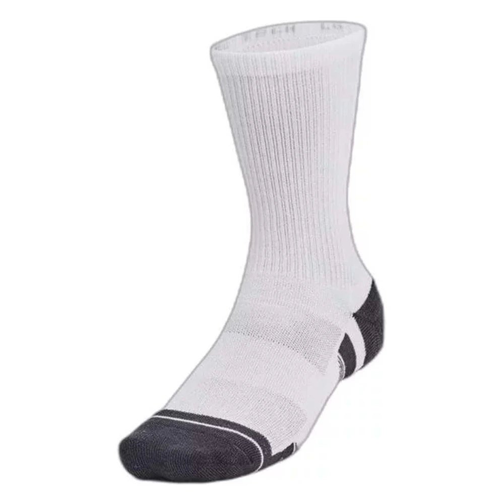 Under Armour Men's White Performance Tech Socks