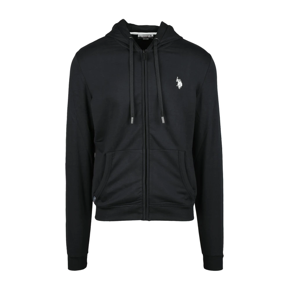 U.s. Polo Assn. Zwarte Sweatshirt voor Mannen Black Heren