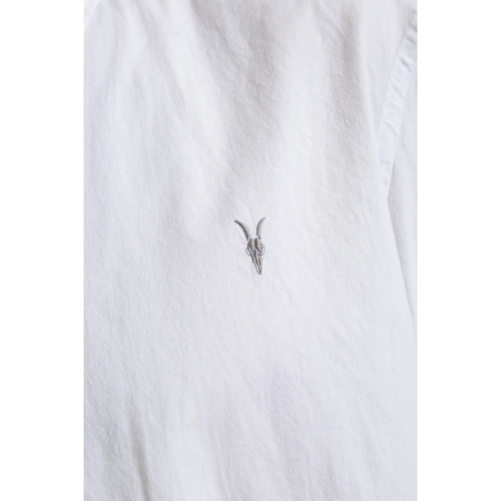 AllSaints Shirt Hawthor White Heren