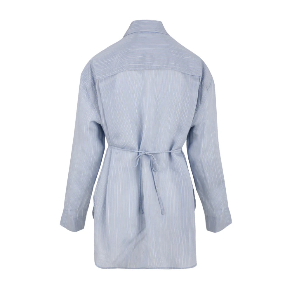 Douuod Woman Clear Blue Colibri Shirt Blue Dames