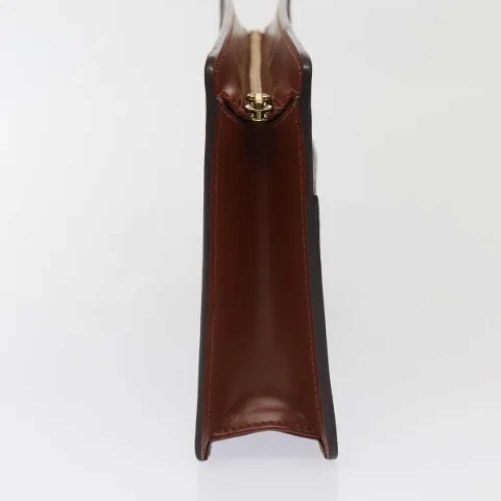 Louis Vuitton Vintage Pre-owned Canvas clutches Brown Dames