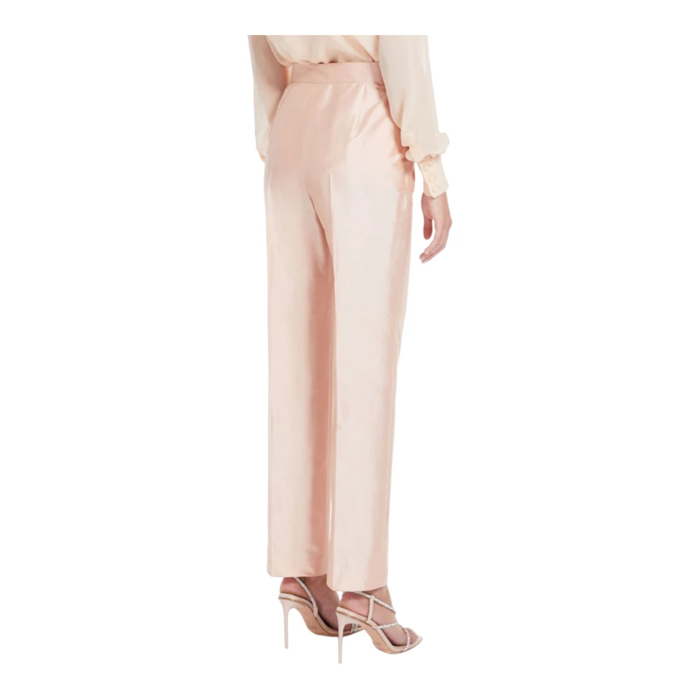 Max Mara Studio Pavidi Broek Beige Dames