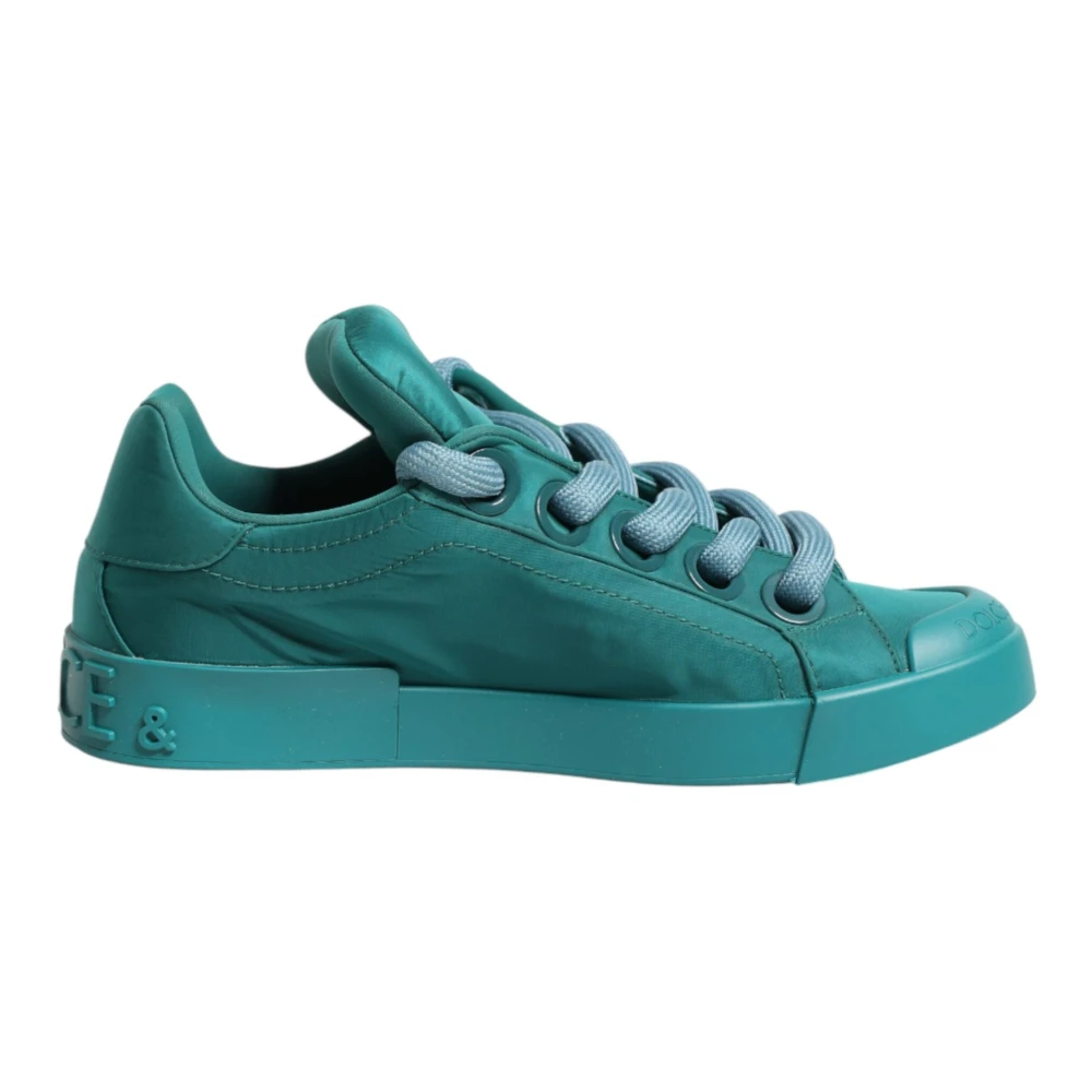 Dolce & Gabbana Portofino Low Top Sneakers Heren Schoenen Groen