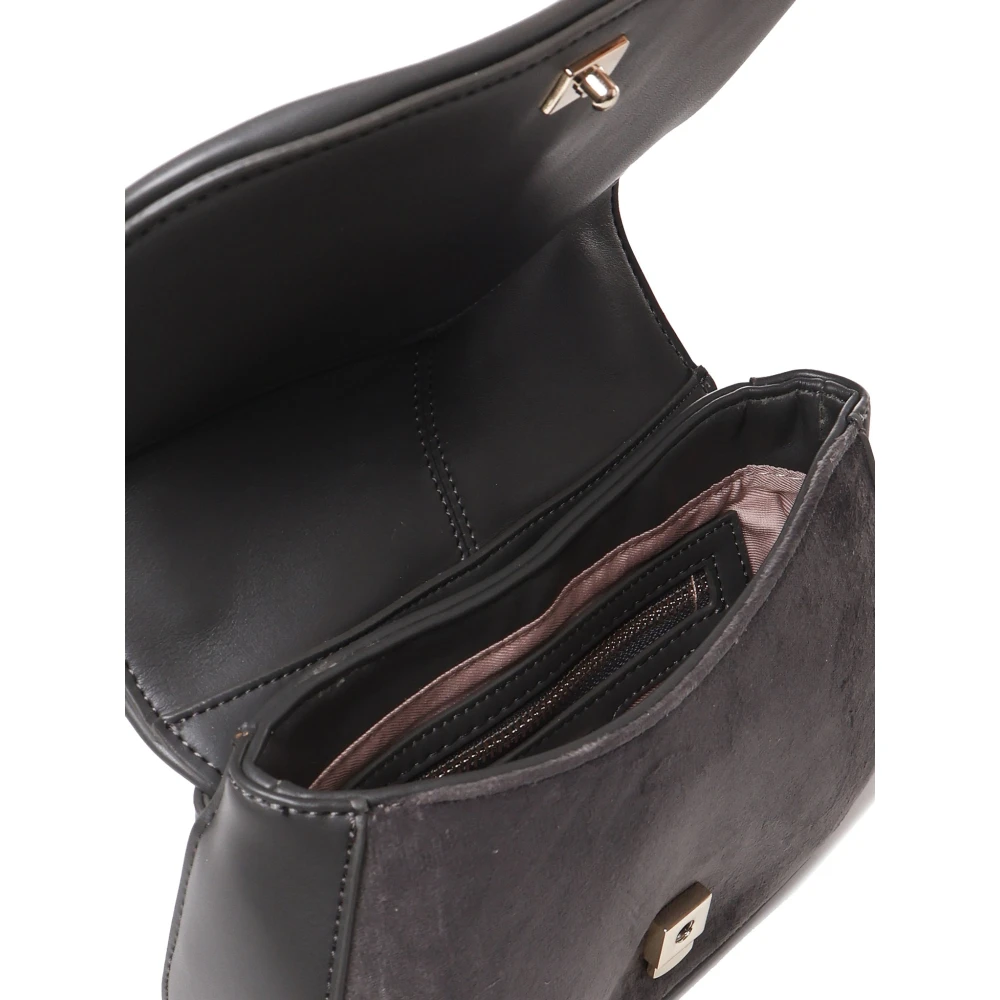 V73 Grijze Schoudertas met Hangslot Gray Dames
