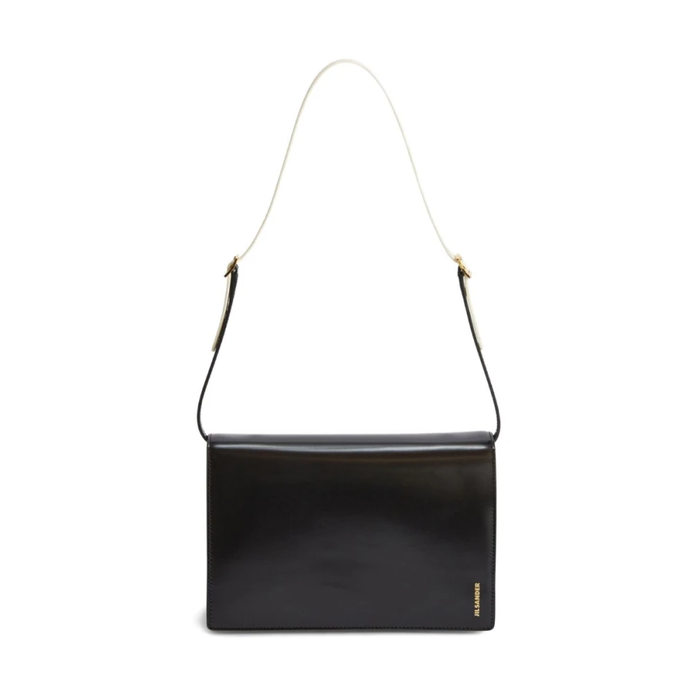 Jil Sander File Small - Female - Shoulder Bags - Black - One Size - Bags