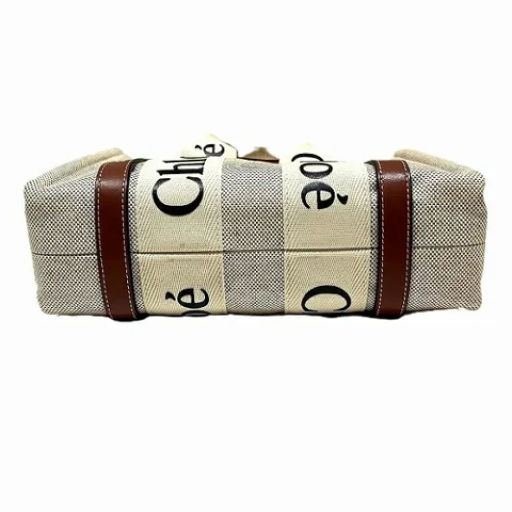 Chloé Pre-owned Canvas handbags Brown Dames