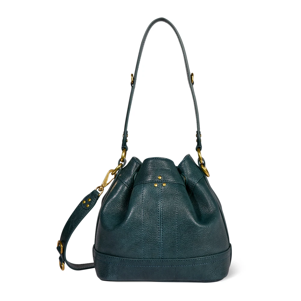 Jérôme Dreyfuss Blauwe Crossbody Tas met Verstelbare Sluiting Blue Dames