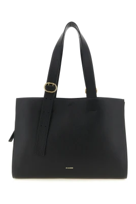 Cannolo Leather Shopping Bag
