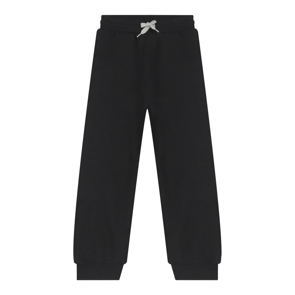 Fendi Logo Sweatpants för Barn Black, Flicka