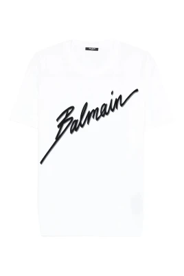 Lettre Flocked T-shirt