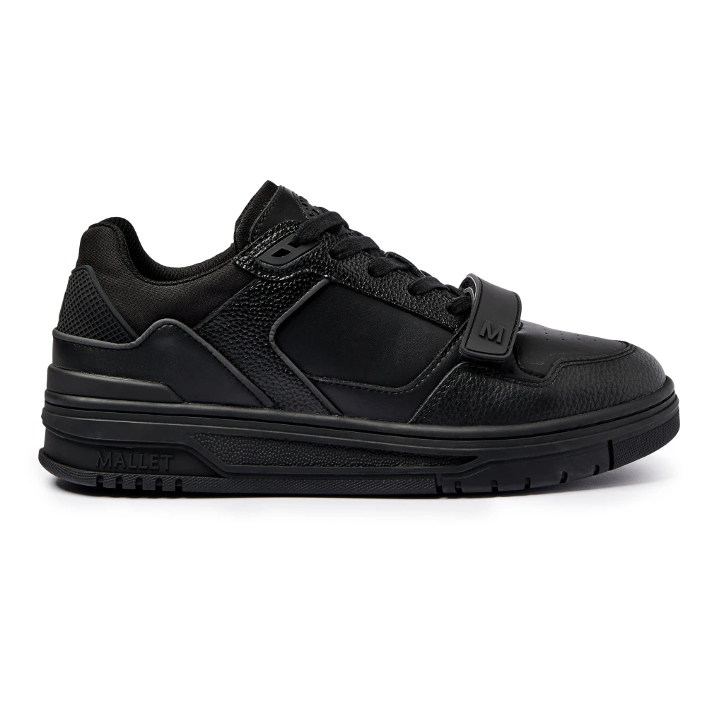 Mallet London Carlton Strap Triple Sneakers Heren Schoenen Zwart