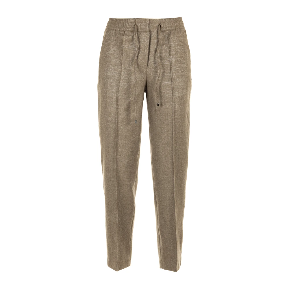 Seventy Stijlvolle Broek voor Mannen Beige Dames