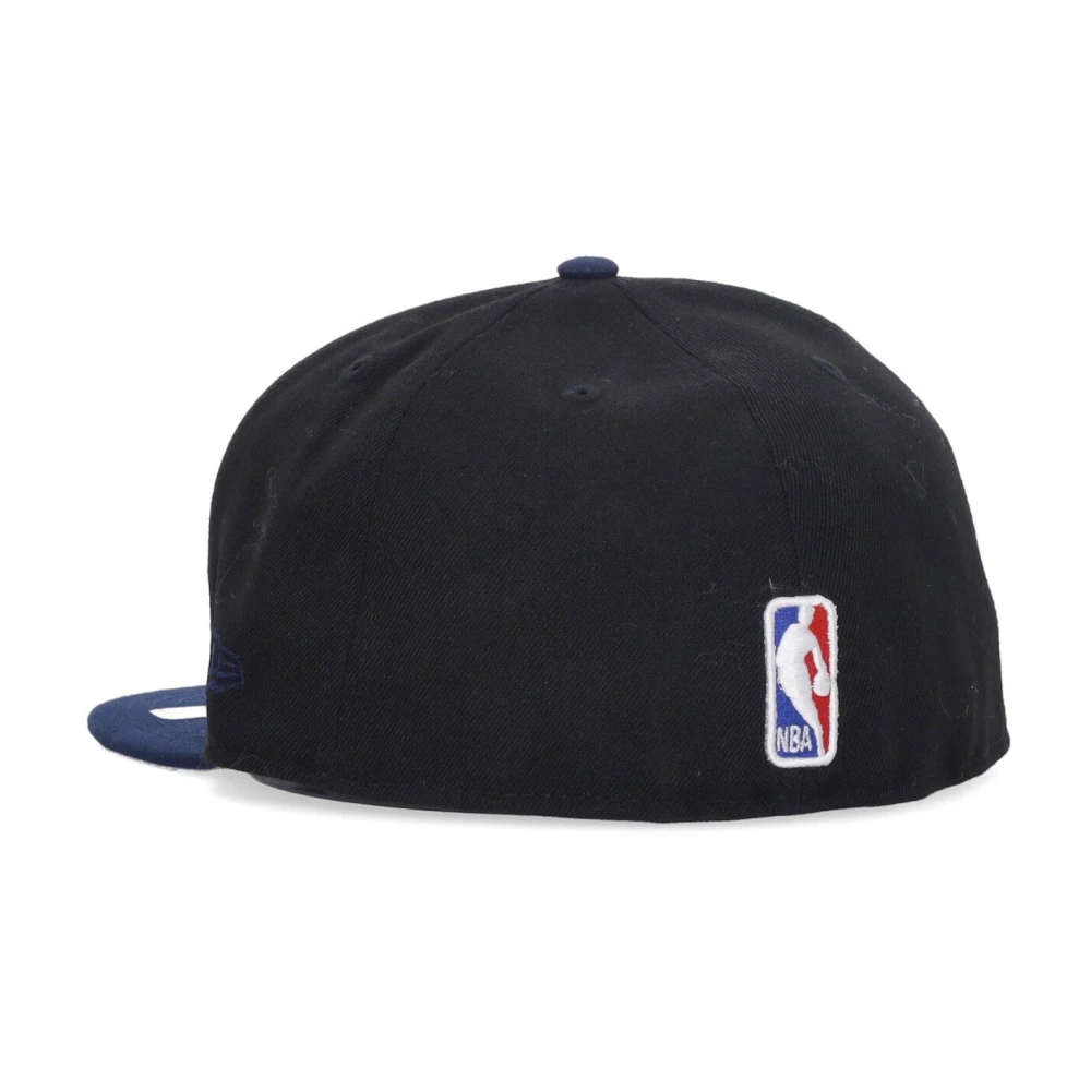 new era NBA Tip Off Flat Brim Cap Black Heren