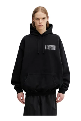 Taped Logo Hoodie
