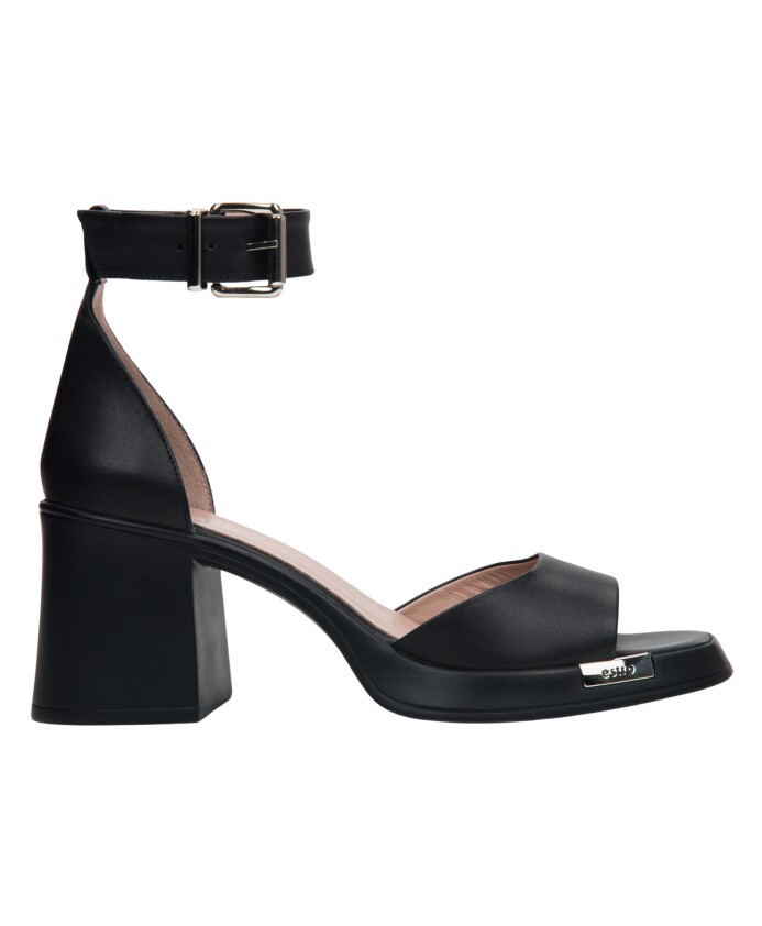 black-leather-block-heel-sandals