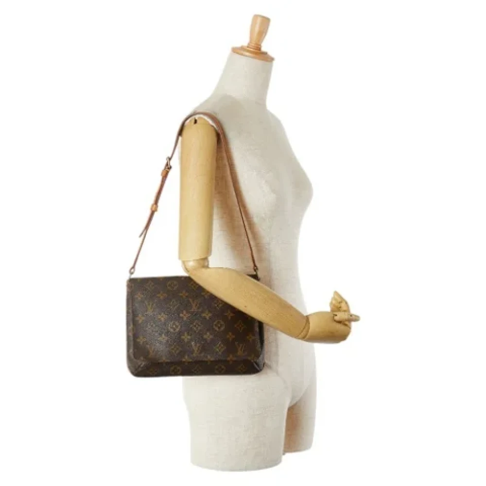Louis Vuitton Vintage Pre-owned Leather shoulder-bags Brown Dames