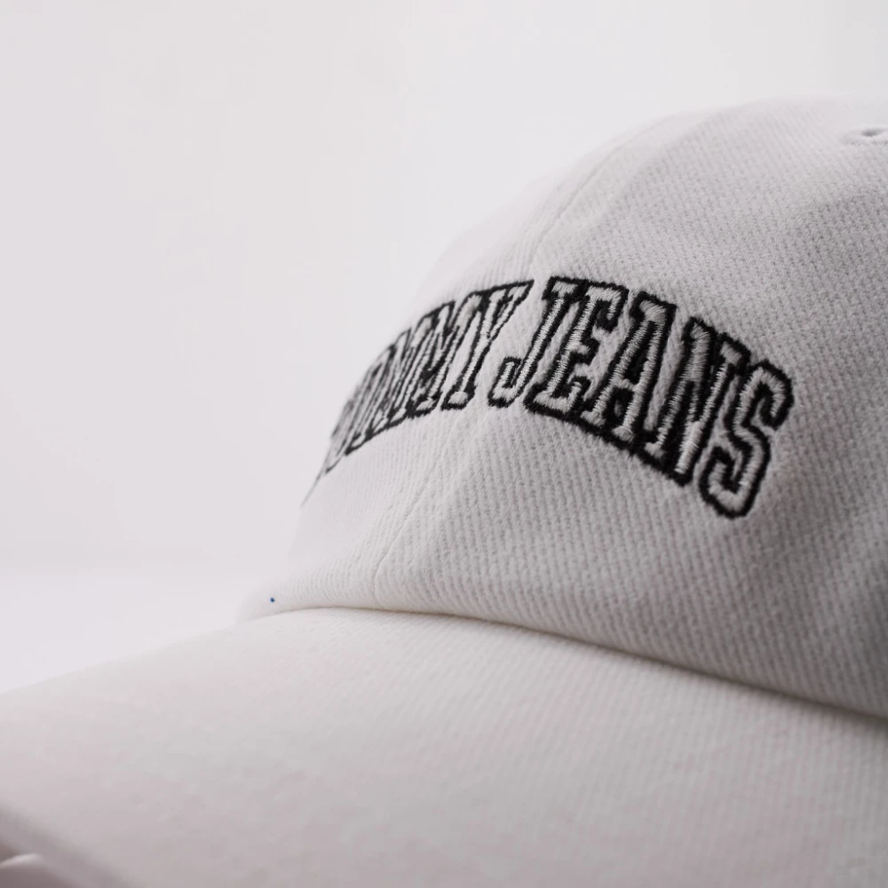 Tommy Jeans Varsity Cap White Dames