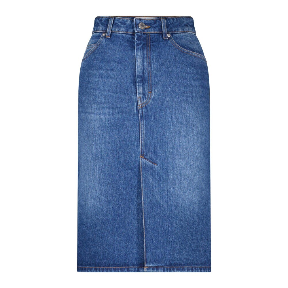 Jupe midi discount en jean femme