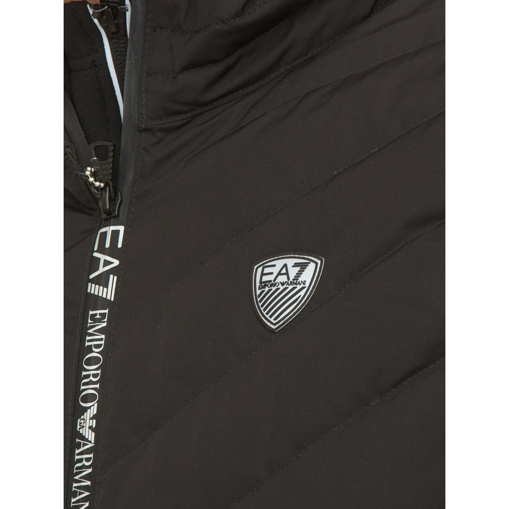 Emporio Armani EA7 Down Jackets Black Heren