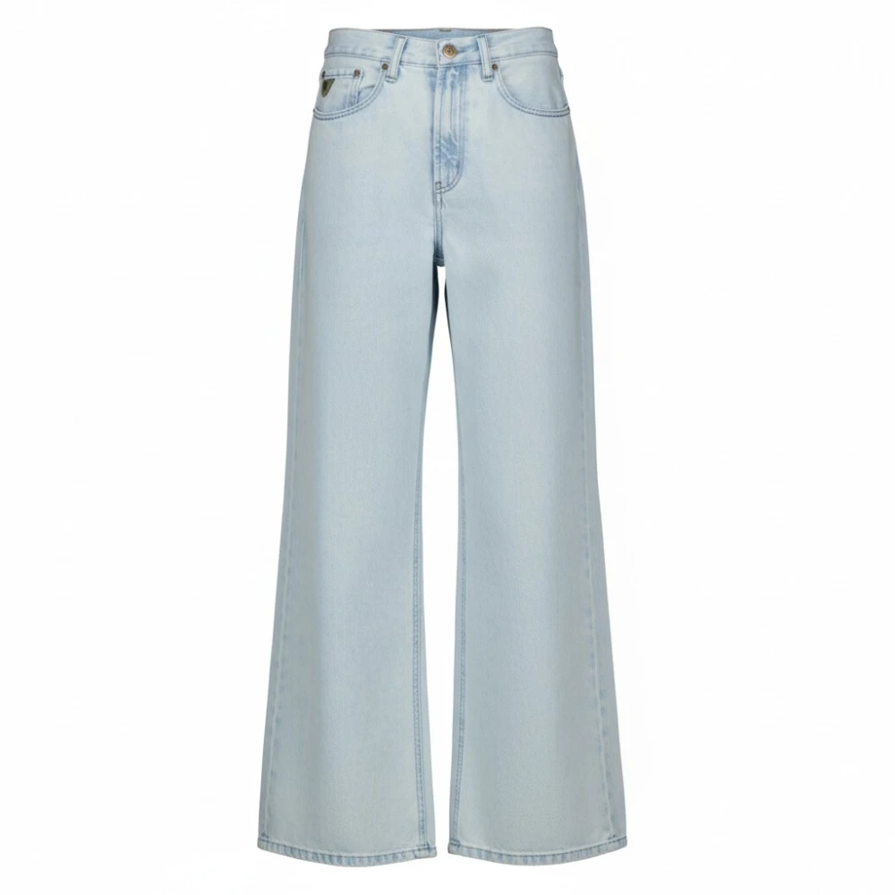 Lois Women's Blue Skater Loose Z Jeans - Wide Jeans - W30 L32 - Jeans