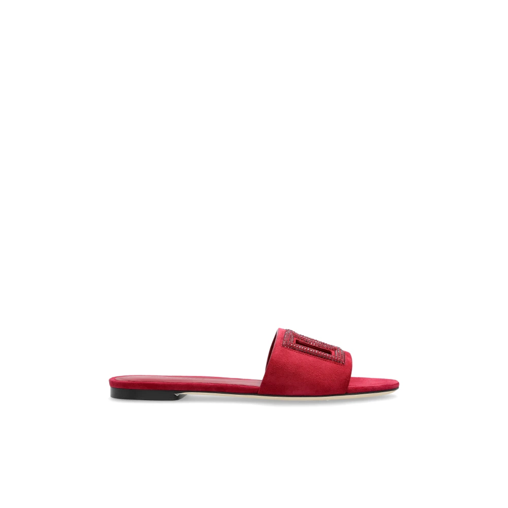 Dolce & Gabbana Damen Rot Schuhe, 39 Eugröße: