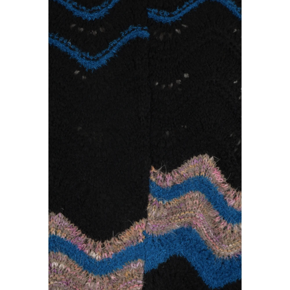 Vitelli Zwarte Broken Waves Trui Black Heren