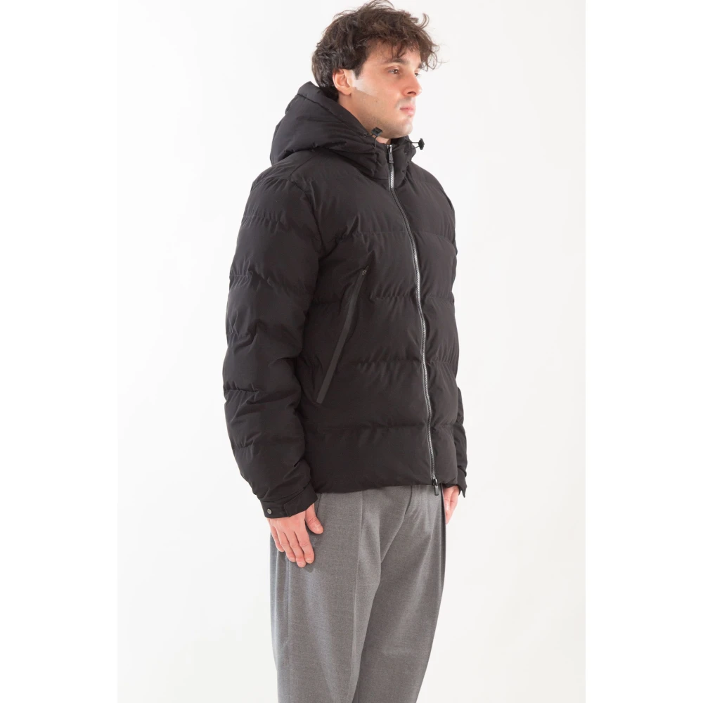 MC2 Saint Barth Capuchon Puffer Jas Black Heren