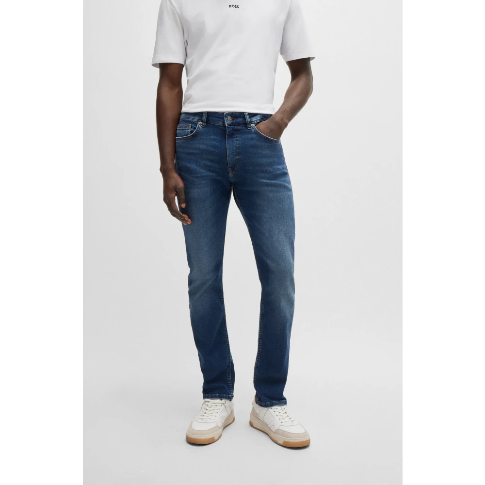 Boss Orange Stijlvolle Denim Jeans Blue Heren