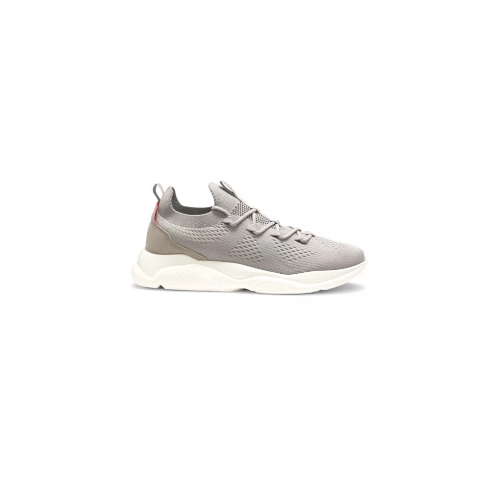Hugo Leon Runn Knmf Heren Schoenen Grijs