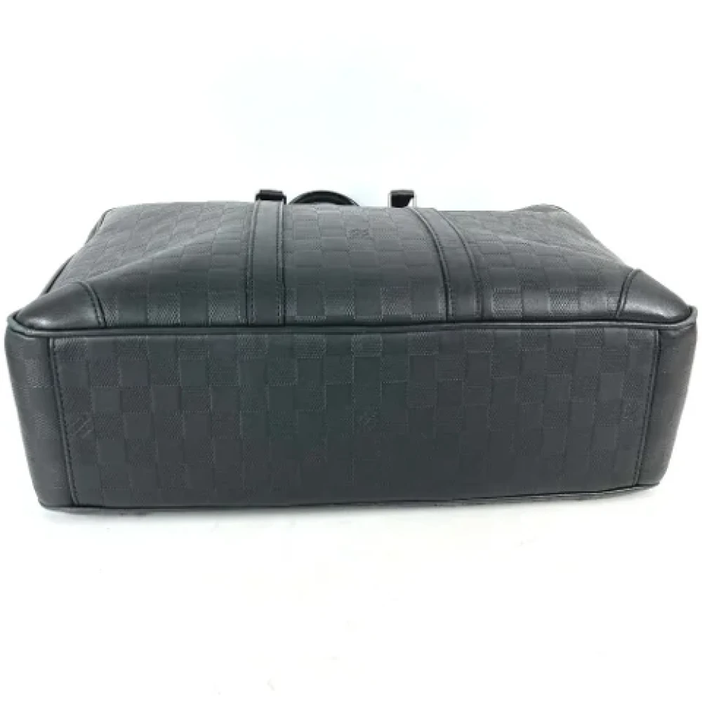 Louis Vuitton Vintage Pre-owned Fabric louis-vuitton-bags Black Heren