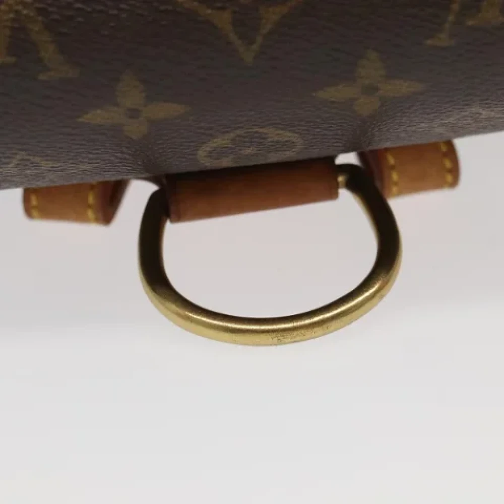 Louis Vuitton Vintage Pre-owned Canvas backpacks Brown Dames