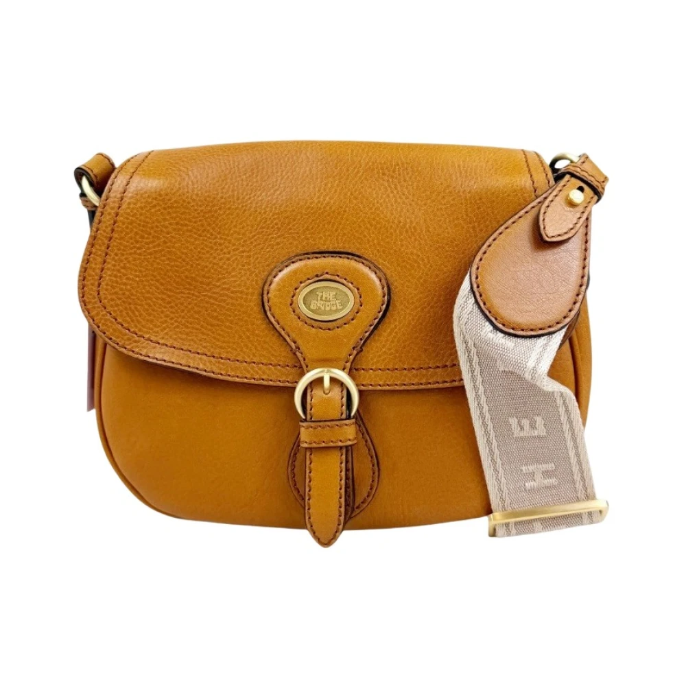 The Bridge Women's Brown Cross Body Bags, One Size, Isadora Shoulder Bag