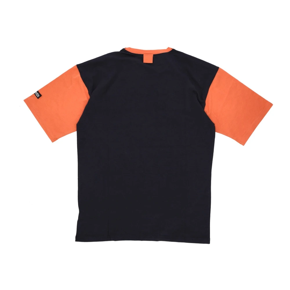 Columbia Valley Tee Heren T-shirt Zwart Oranje Black Heren