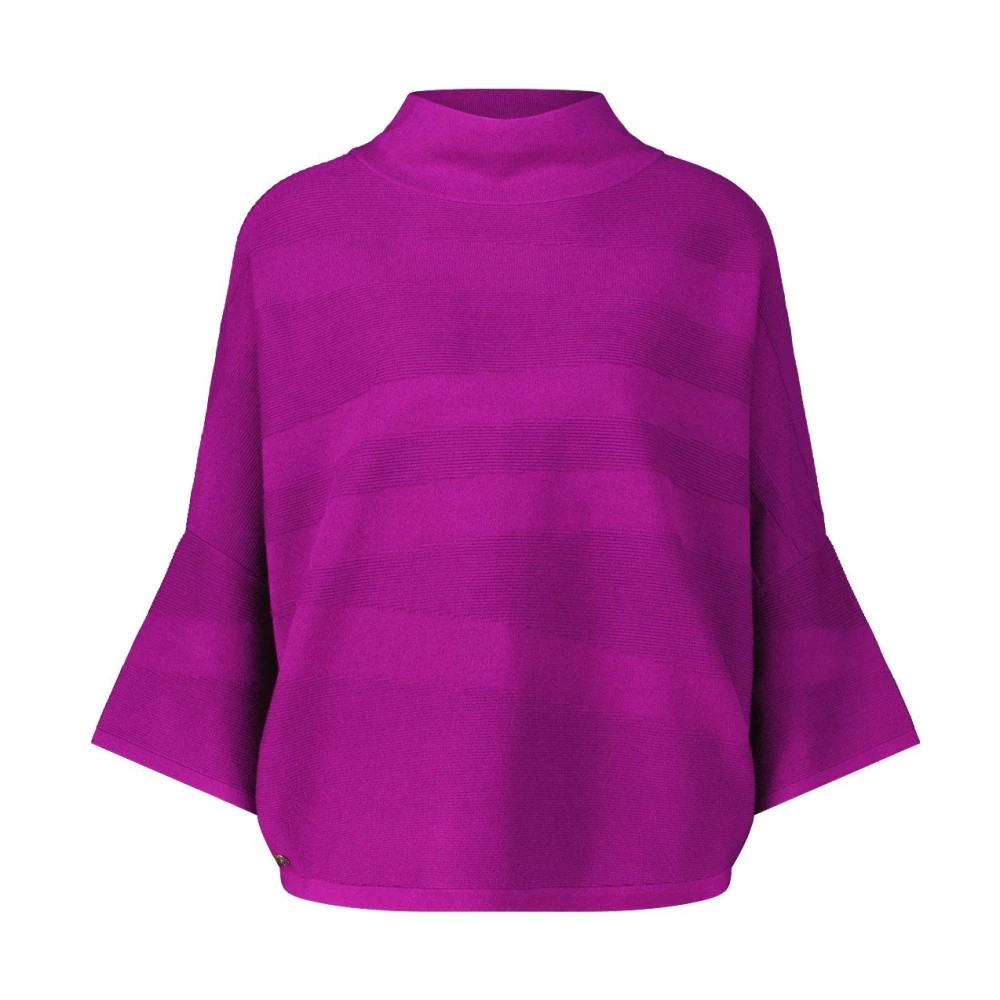 Joseph Ribkoff Gestreepte Batwing Mouw Top Purple Dames
