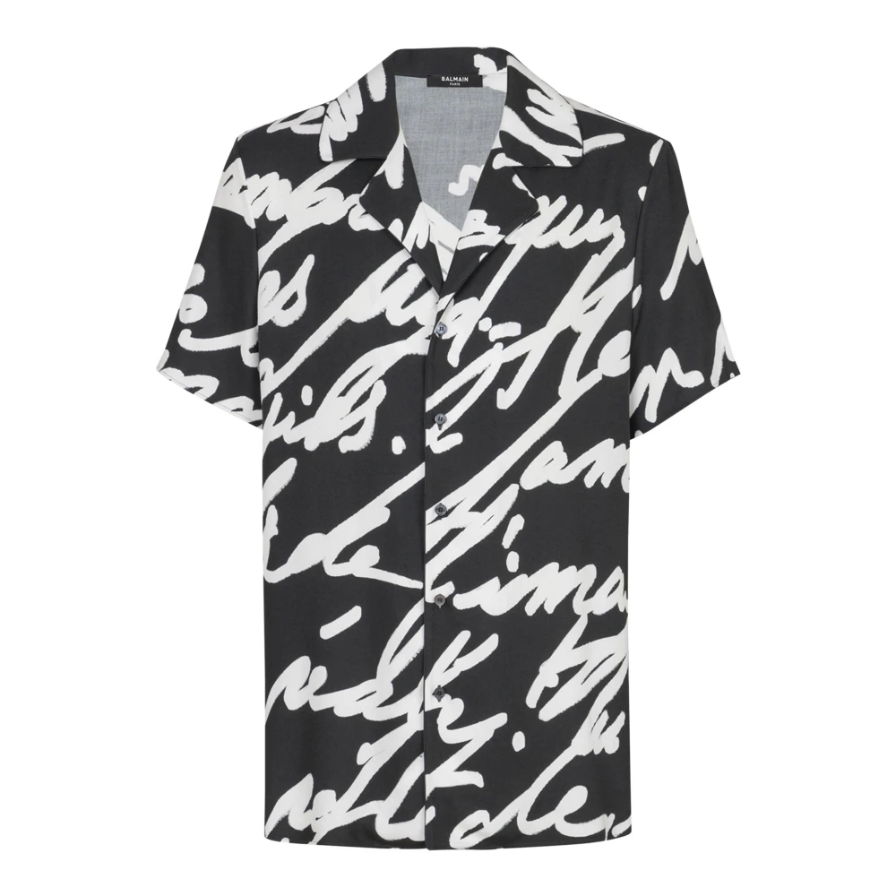 Shirts > Short Sleeve Shirts - - Balmain - Modalova