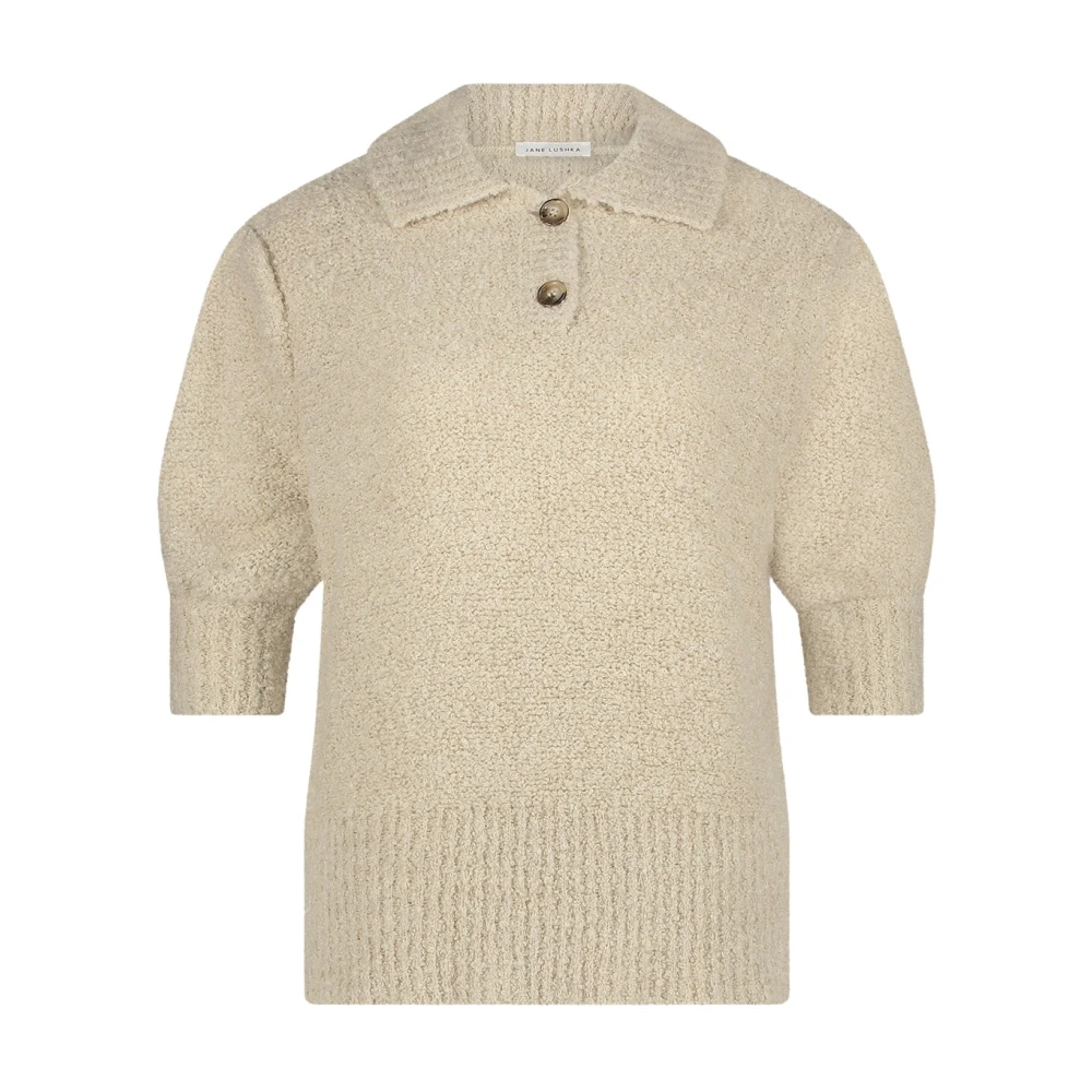 Jane Lushka Bliss Pullover Beige Dames