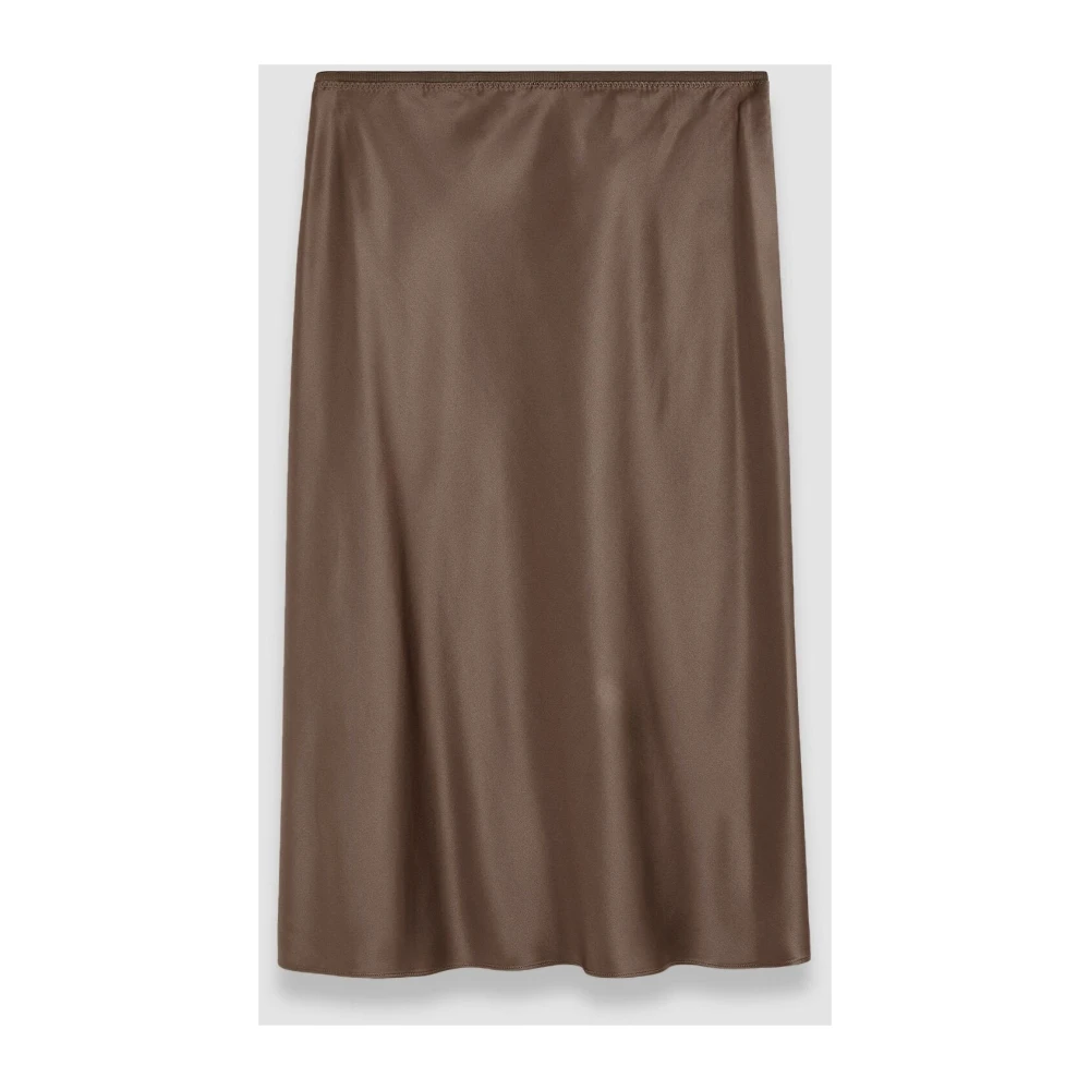 Joseph Satin Rok Brown Dames