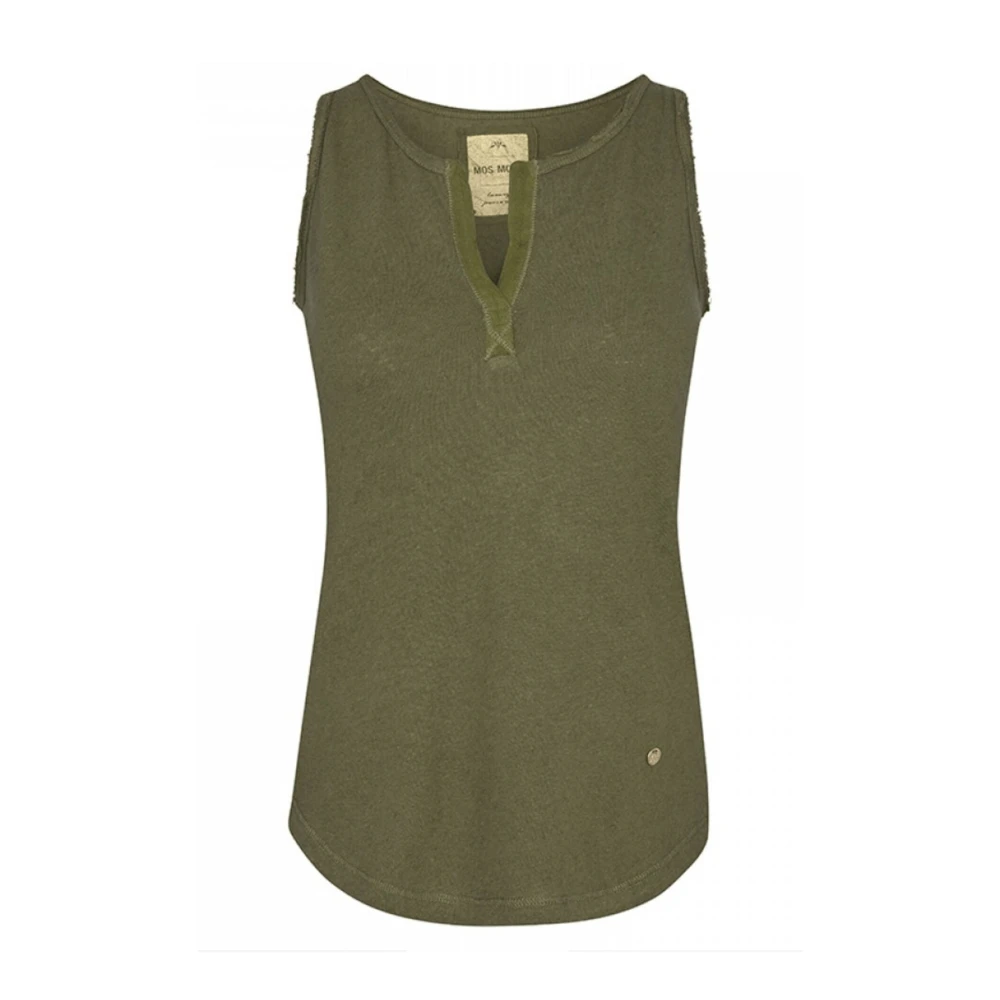 MOS MOSH Sleeveless Tops Green Dames