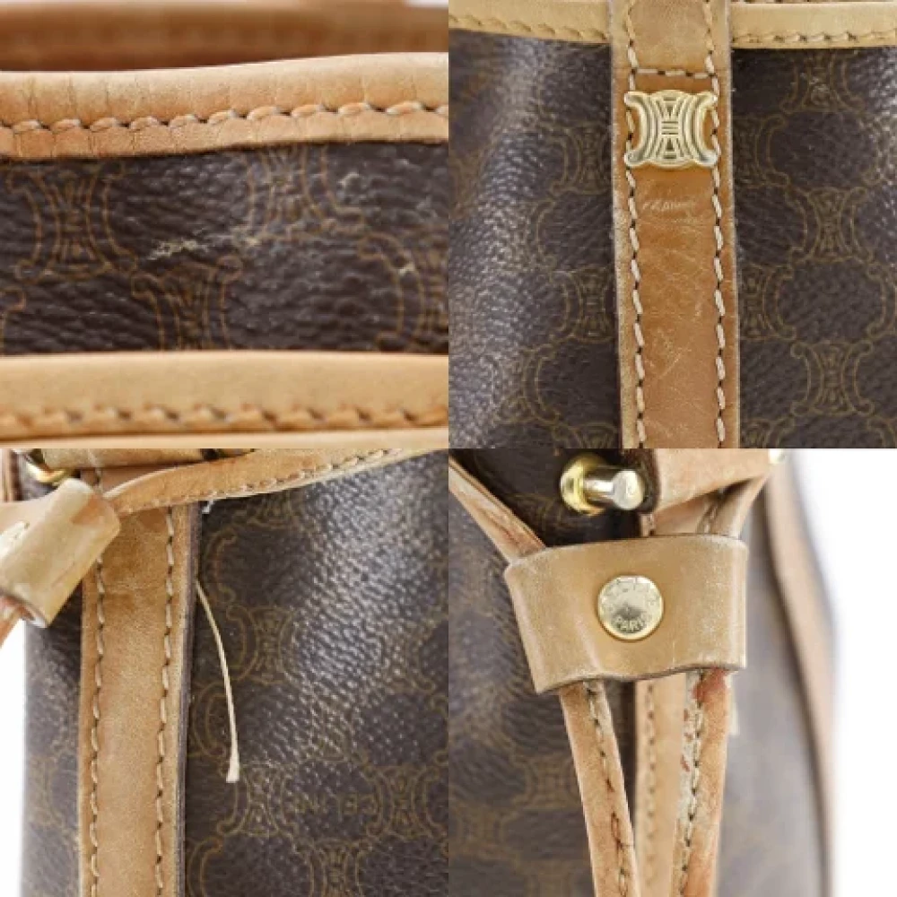 Celine Vintage Pre-owned Canvas celine-bags Brown Dames