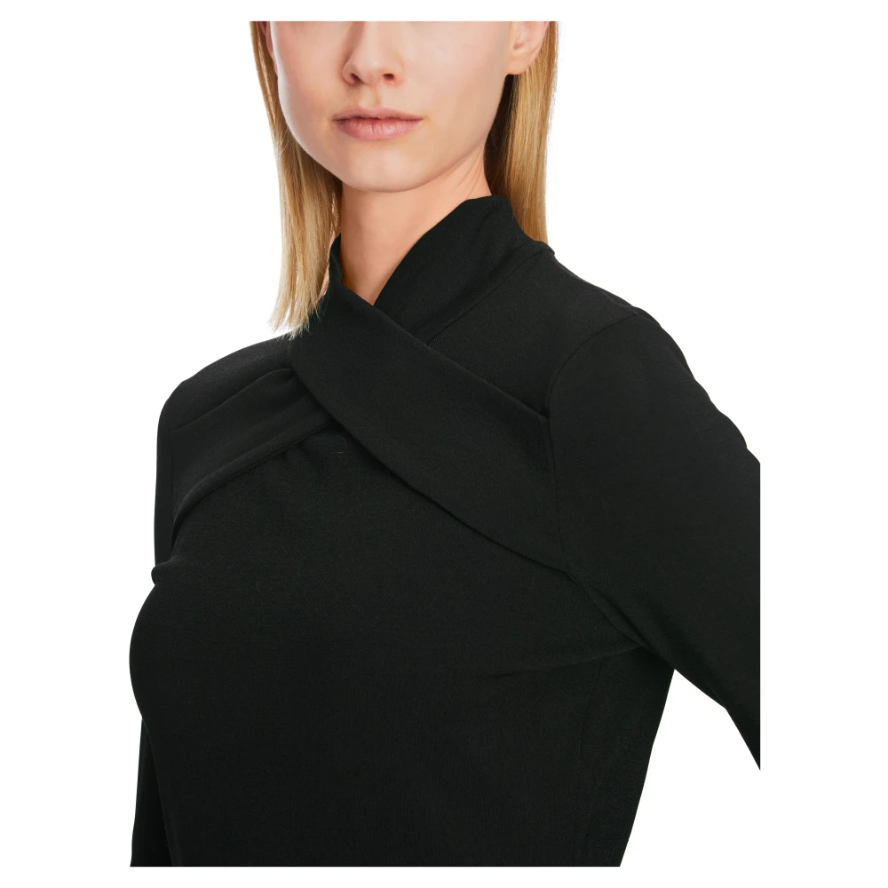 Marc Cain Stijlvolle Turtlenecks voor elke gelegenheid Black Dames