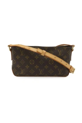 Pre-owned Vintage Monogram Pochette Axelremsväska