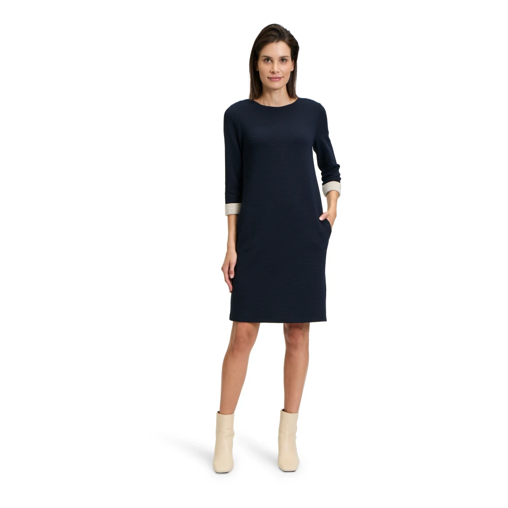 Betty Barclay Jerseyjurk met zakken Blue Dames
