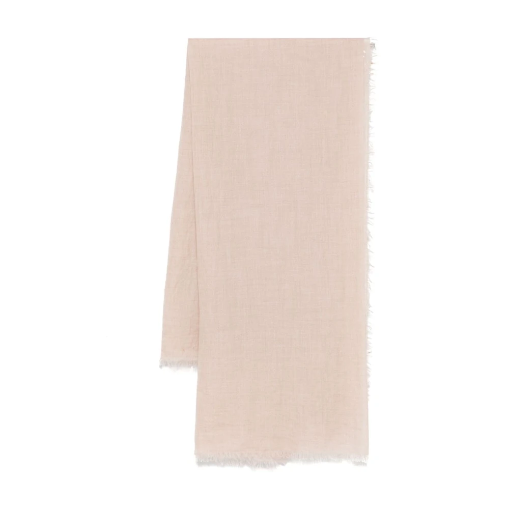 Faliero Sarti Beige Sjaal Dames Accessoires Beige Dames