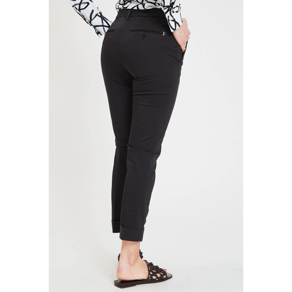 Dondup Stijlvolle Broek Erin Black Dames